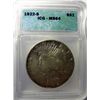Image 1 : 1922-S PEACE DOLLAR ICG MS64