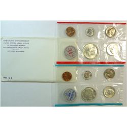 1964 U.S. UNCIRCULATED SET, ORIGINAL PACKAGING