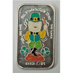 1 oz. silver ART BARS. Back in the seventy's this was a hot collectible. This