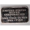 Image 2 : 1 oz. silver ART BARS. Back in the seventy's this was a hot collectible. This