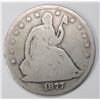 Image 1 : 1877CC  Seated half $   good  est $40-$45