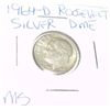 Image 1 : 1964-D ROOSEVELT SILVER DIME *RARE MS HIGH GRADE*!!