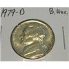 Image 1 : 1979-D JEFFERSON NICKEL *RARE BU UNC HIGH GRADE - NICE COIN*!!
