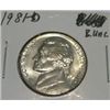 Image 1 : 1981-D JEFFERSON NICKEL *RARE BU UNC HIGH GRADE - NICE COIN*!!