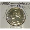 Image 1 : 1998-D JEFFERSON NICKEL *RARE FULL STEPS MS-63 HIGH GRADE - NICE COIN*!!