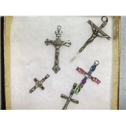 5 Crucifix Crosses