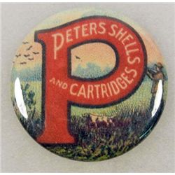 PETERS SHELLS & CARTRIDGES ADVERTISING POCKET MIRROR