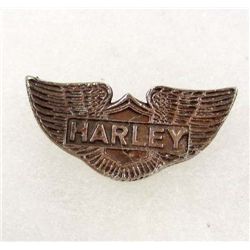 MINI HARLEY DAVIDSON WINGS LOGO PIN BADGE