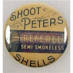 PETERS SHELLS & CARTRIDGES ADVERTISING POCKET MIRROR