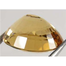 26.89 CT. AAA GOLDEN YELLOW BRAZIL CITRINE - OVAL SHAPE