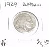 Image 1 : 1929 BUFFALO NICKEL RED BOOK VALUE IS $5.00 *VERY FINE GRADE - NICE NICKEL*!!