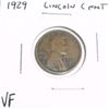 Image 1 : 1929 LINCOLN PENNY *VERY FINE GRADE*!!