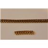 Image 2 : ONE 14KT YELLOW GOLD ITALIAN MADE FLEXIBLE LINK
