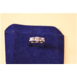 ONE LADIES 14KT YELLOW GOLD AND WHITE GOLD