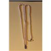 Image 2 : ONE DOUBLE STRAND OF ROUND WHITE AKOYA CULTURED