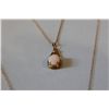 Image 1 : ONE 14KT YELLOW GOLD LIGHT PINK MOTHER OF PEARL &