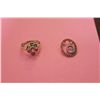 Image 1 : ONE 14KT YELLOW GOLD NATURAL PINK SAPPHIRE &
