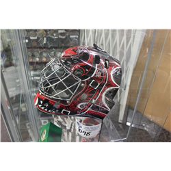 NEW JERSEY DEVIL AUTOGRAPHED FRANKLIN GOALIE MASK