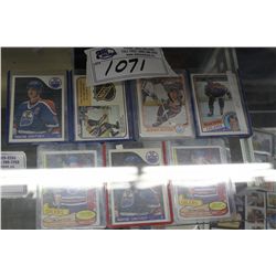 ASSORTED LOT OF 7 WAYNE GRETZKY HOCKEY CARDS