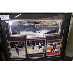 18X24  FRAMED WAYNE GRETZKYS FINAL FAREWELL