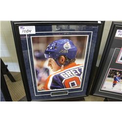 16X20 OF WAYNE GRETZKY HAND SIGNED OVER THE