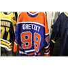 Image 1 : HAND SIGNED WAYNE GRETZKY JERSEY