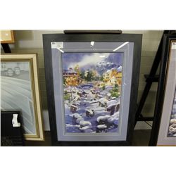 ALEX FONG FRAMED ARTIST PROOF 2 OF 3