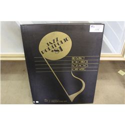 1981 JAZZ PORTFOLIO WITH 4 LITHOGRAPHS BY ART