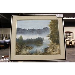 VICTOR BULIK CANADIAN 1946-  RIVER LANDSCAPE