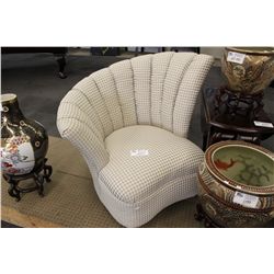 WATERFALL SIDE CHAIR ART DECO STYLE