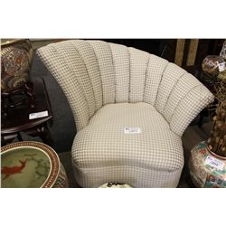 WATERFALL SIDE CHAIR ART DECO STYLE