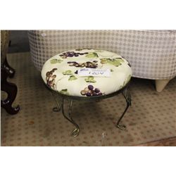 SMALL DECORATIVE STOOL