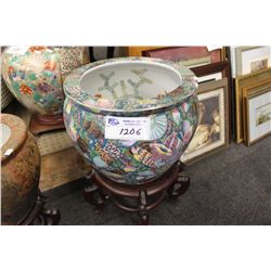 MEDIUM ASIAN URN WITH STAND