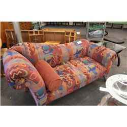 FABRIC ASYMETRICAL LOVESEAT