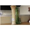 Image 1 : 2 LARGE DECORATIVE GLASS VASES