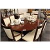 Image 1 : ETHAN ALLEN CHERRY WOOD DINING WITH 6 SIDE CHAIRS