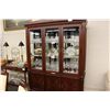 Image 1 : CHERRY 3 DOOR BUFFET AND HUTCH CABINET
