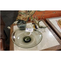 6 PIECE COLLECTION OF GLASS MANAGERIE