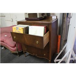 3 DRAWER ANTIQUE DRESSOR