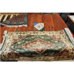 SET OF 3 ASIAN WOOL RUGS