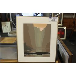 DEVIL CANYON FRAMED PRINT