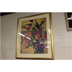 PAIR OF FLORAL PRINTS