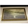 Image 1 : LARGE FRAMED SEASCAPE