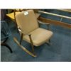 Image 1 : TAN ROCKING CHAIR