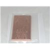 Image 1 : 2011 solid copper U.S mint bullion bar