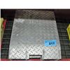 Image 1 : Pair of aluminum checker plate ramps