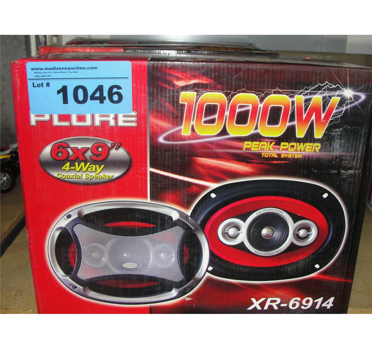 Xplore 6x9 1000W car audio speaker set