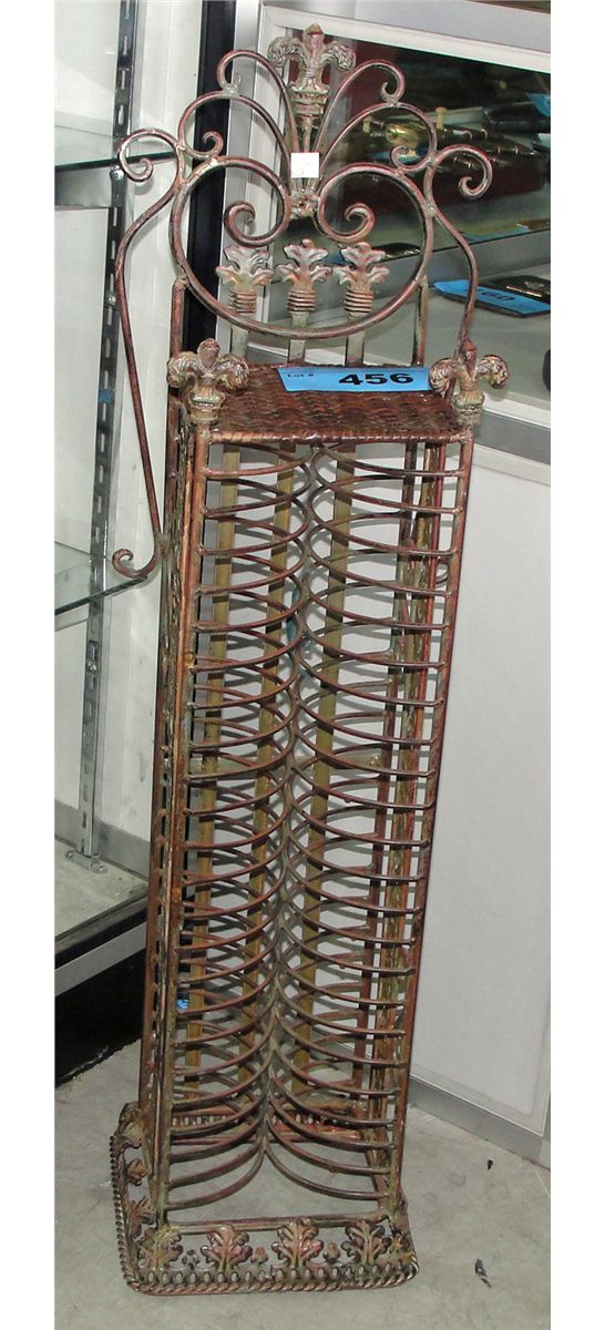 WRought iron CD storage tower