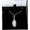 Image 1 : sterling silver cameo necklace