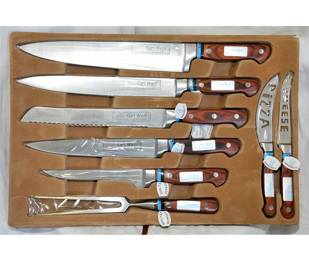 New german made Carl Weill professional knife set